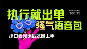 爆火全网的开车导航骚气语音包,只要执行就出单，小白看完课程就能实操...-拓源