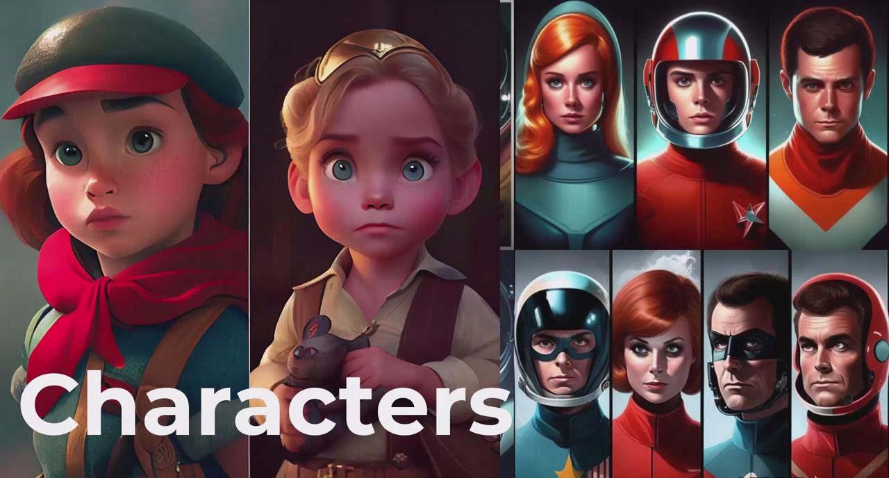 掌握 MidJourney V5 AI + ChatGPT创建一致的角色设计图像-22节课-中英字幕-拓源